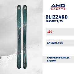 Горные лыжи BLIZZARD ANOMALY 94 170 (24/25) + GRIFFON