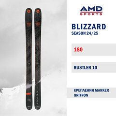 Горные лыжи BLIZZARD RUSTLER 10 180 (24/25) + GRIFFON