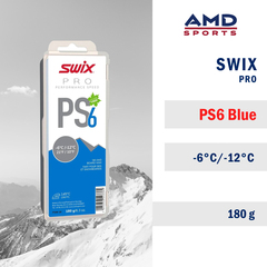 Парафин SWIX PS6 Blue -6°C/-12°C, 180g