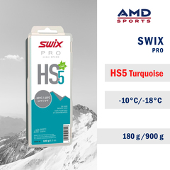 Парафин SWIX HS5 Turquoise -10°C/-18°C, 180g