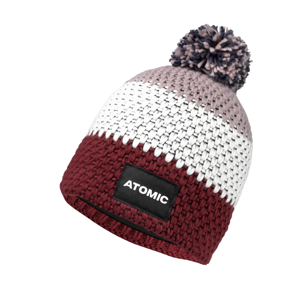 Шапка ATOMIC RACING KIDS BEANIE DUSTY ROSE / WHITE/ MAROON