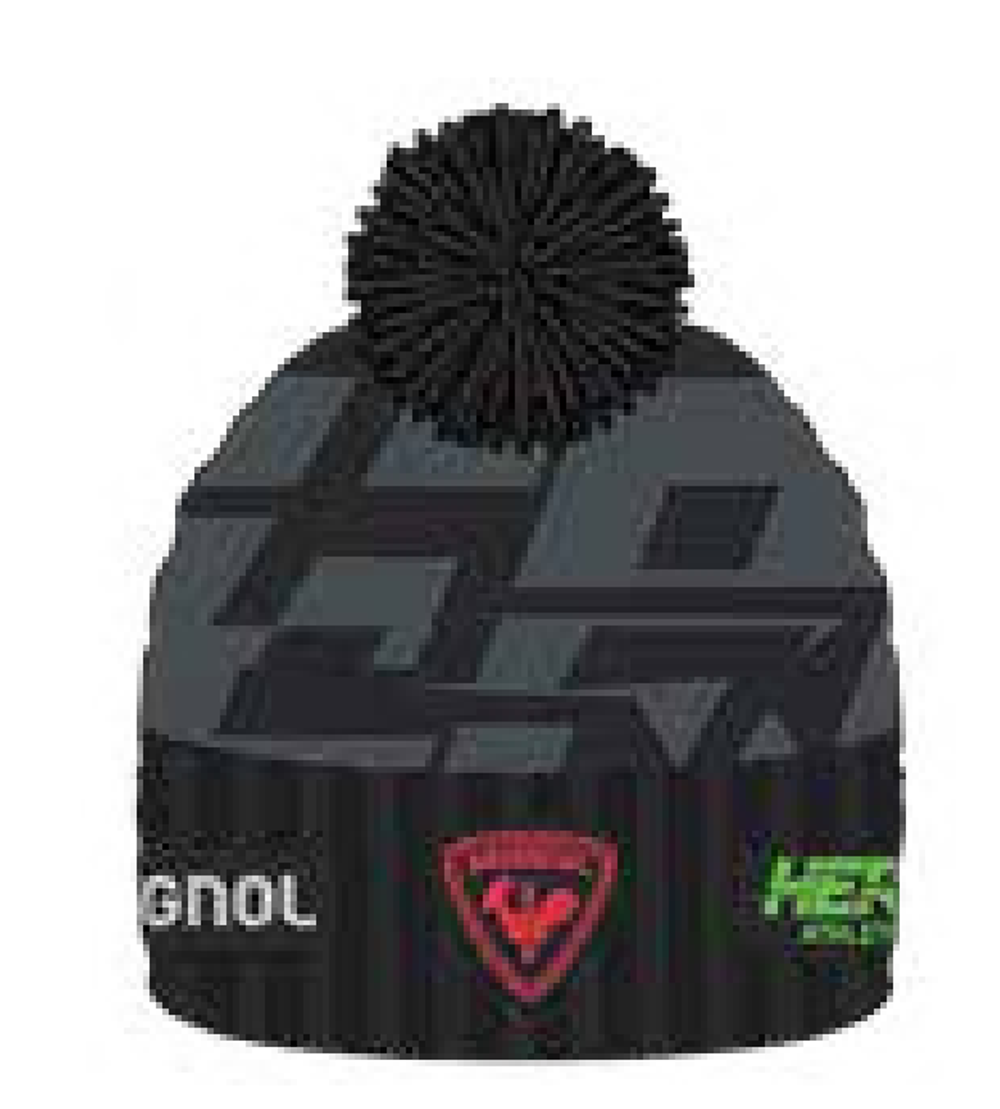 Шапка ROSSIGNOL HERO POMPON BLACK