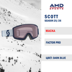 Горнолыжная маска SCOTT FACTOR PRO DARK BLUE