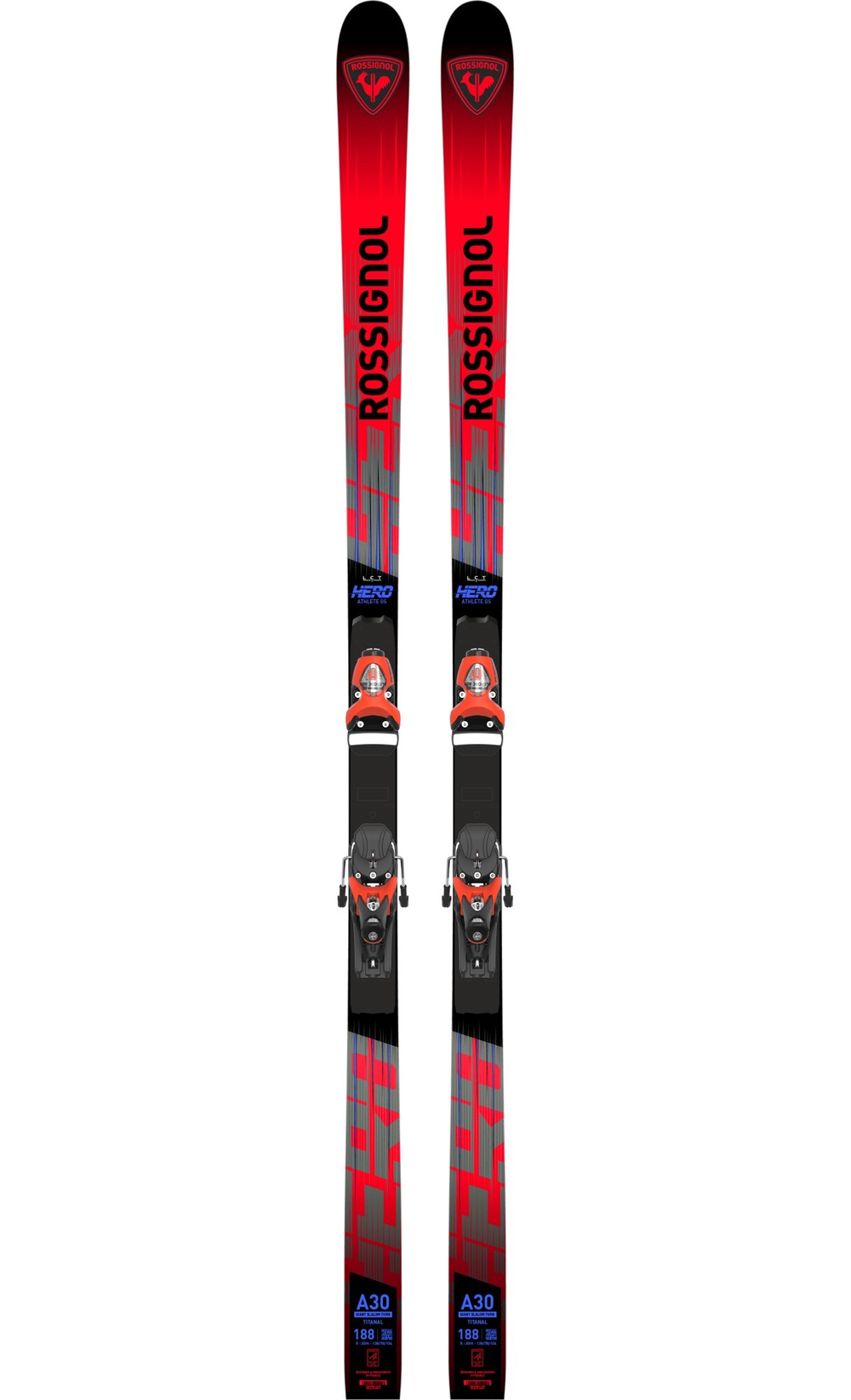 Горные лыжи ROSSIGNOL HERO ATHLETE FIS GS FACTORY 193 + PX 18