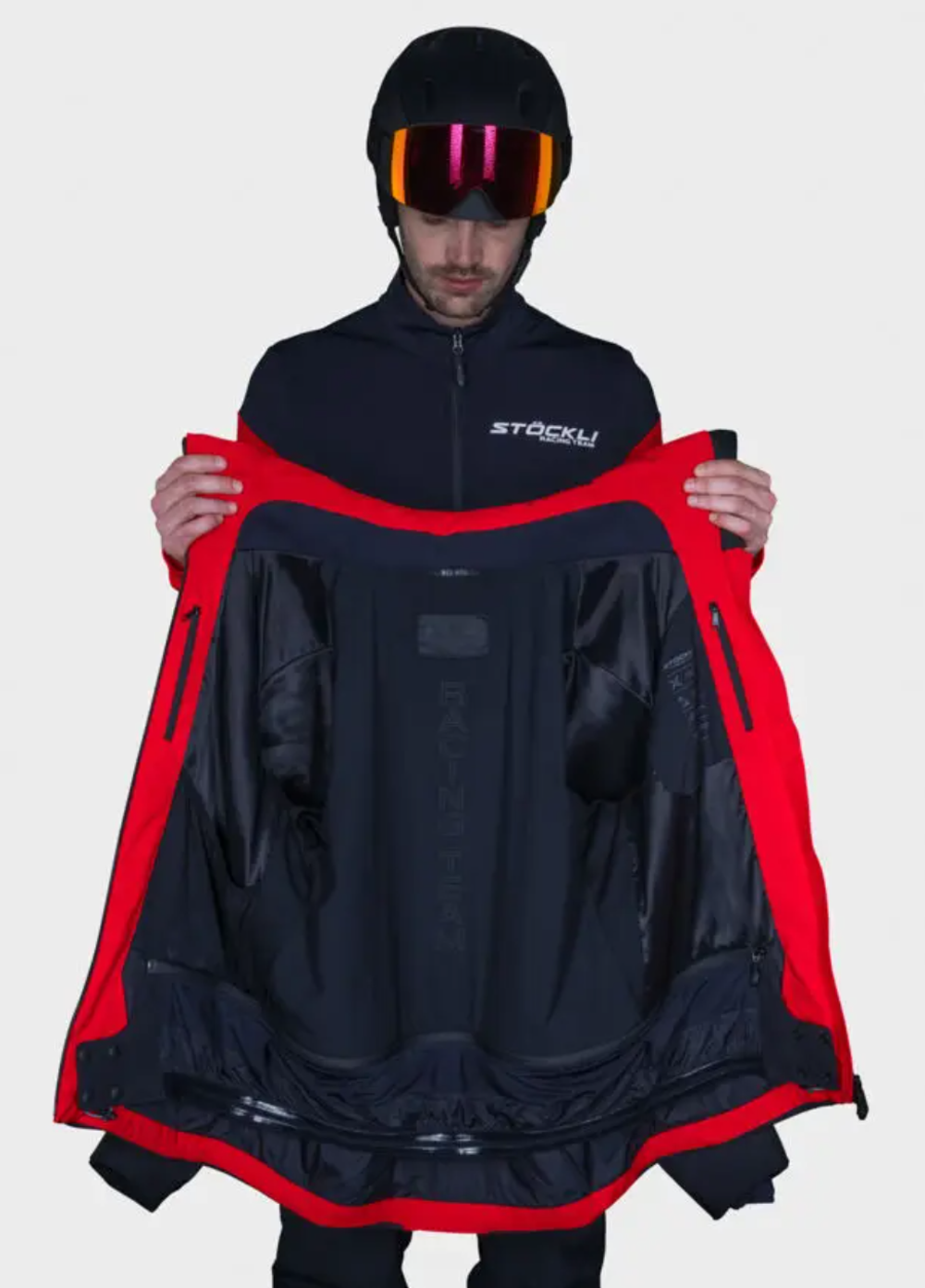 Горнолыжный костюм STOCKLI WRT BLACK-RED