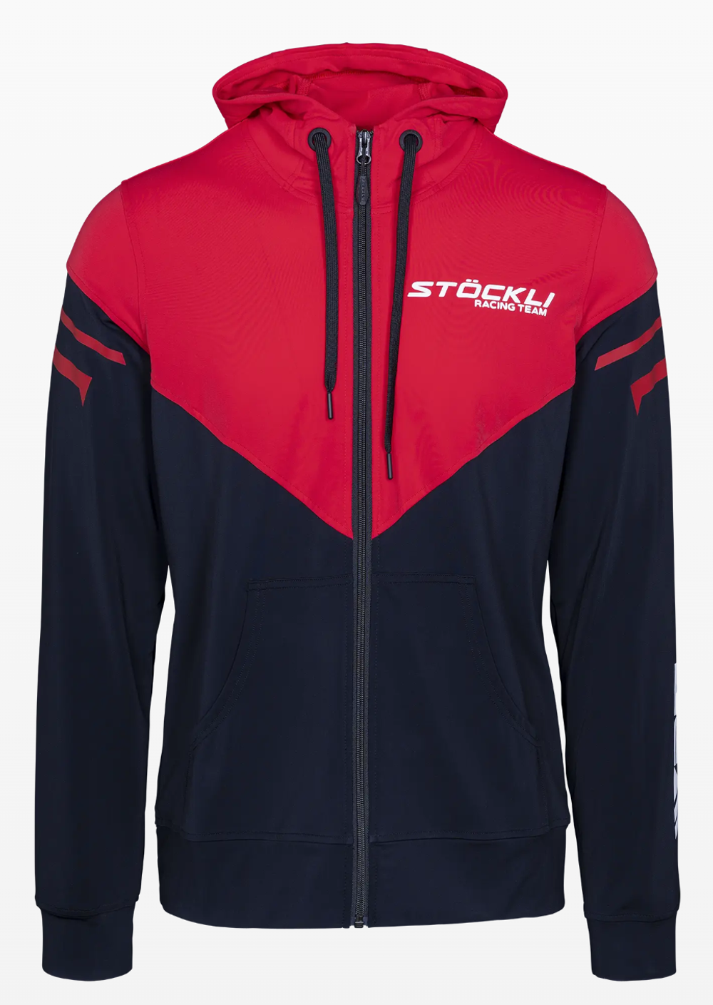 Куртка STOCKLI HOODIE JACKET WRT BLACK-RED