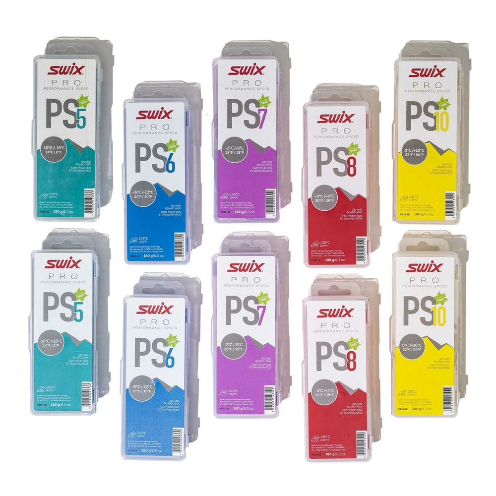 Парафин SWIX PS7 Violet -2°C/-8°C, 180g