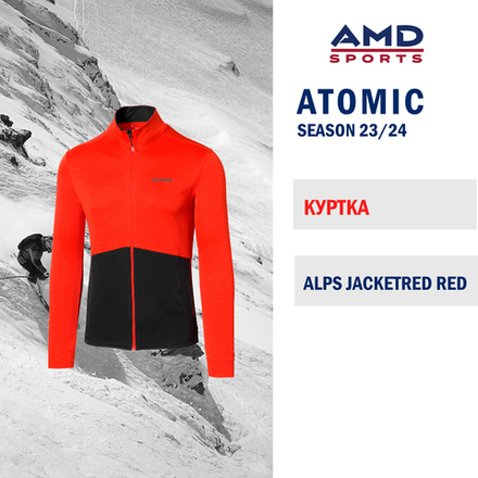 Куртка ATOMIС ALPS JACKETRED RED / ANTHRACITE размер L