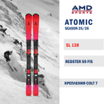 Горные лыжи ATOMIC REDSTER S9 FIS J-RP 138 (25/26) + COLT 7