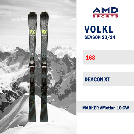 Горные лыжи VOLKL DEACON XT 168 (23/24) + Vmotion GW 10
