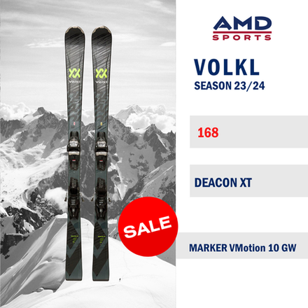 Горные лыжи VOLKL DEACON XT 168 (23/24) + Vmotion GW 10