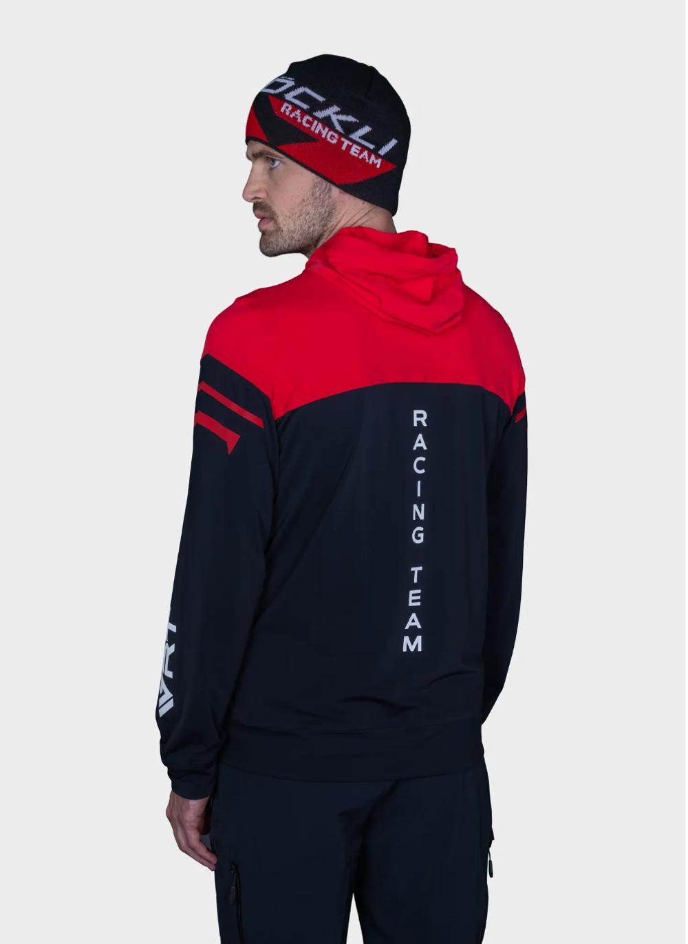 Куртка STOCKLI HOODIE JACKET WRT BLACK-RED