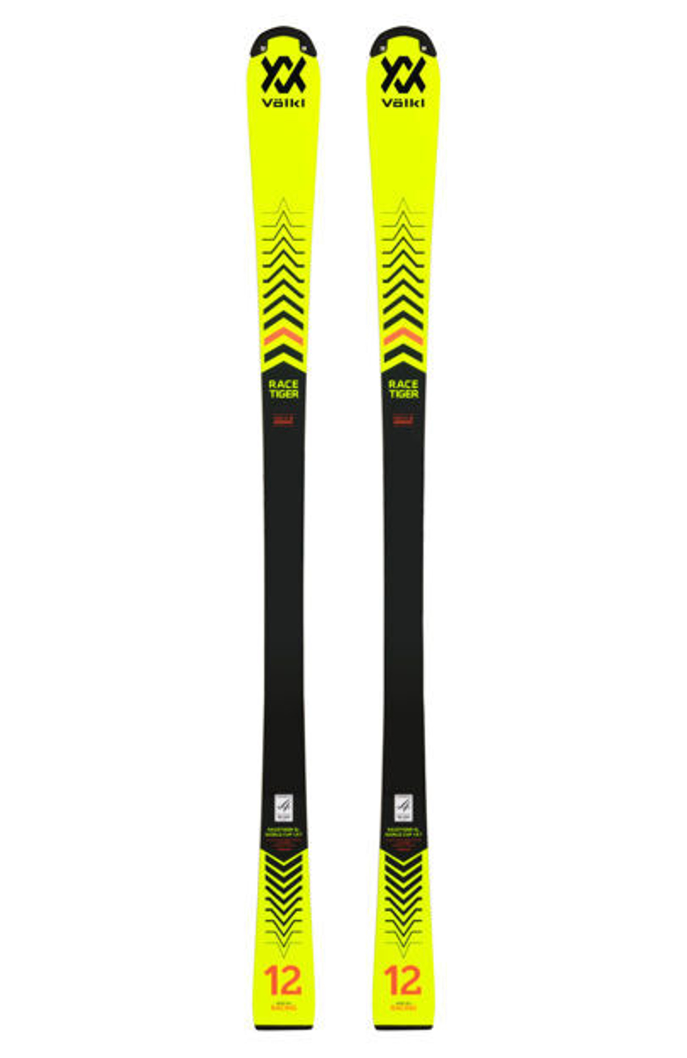 Горные лыжи VOLKL Race Tiger SL 155 WC FIS RD (20/21) + Xcomp 12