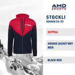 Куртка STOCKLI HOODIE JACKET WRT BLACK-RED
